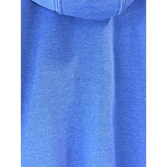 Carhartt K288 Men's L Blue Loose Fit Logo Sleeve Pullover Hoodie Sweatshirt - Picture 3 of 6